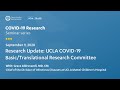 COVID-19 Research Seminar Series | September 9, 2020