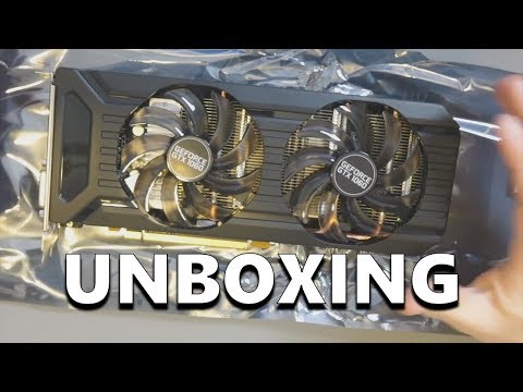 Palit NVIDIA GeForce GTX 1060 6GB DUAL Fan - Unboxing