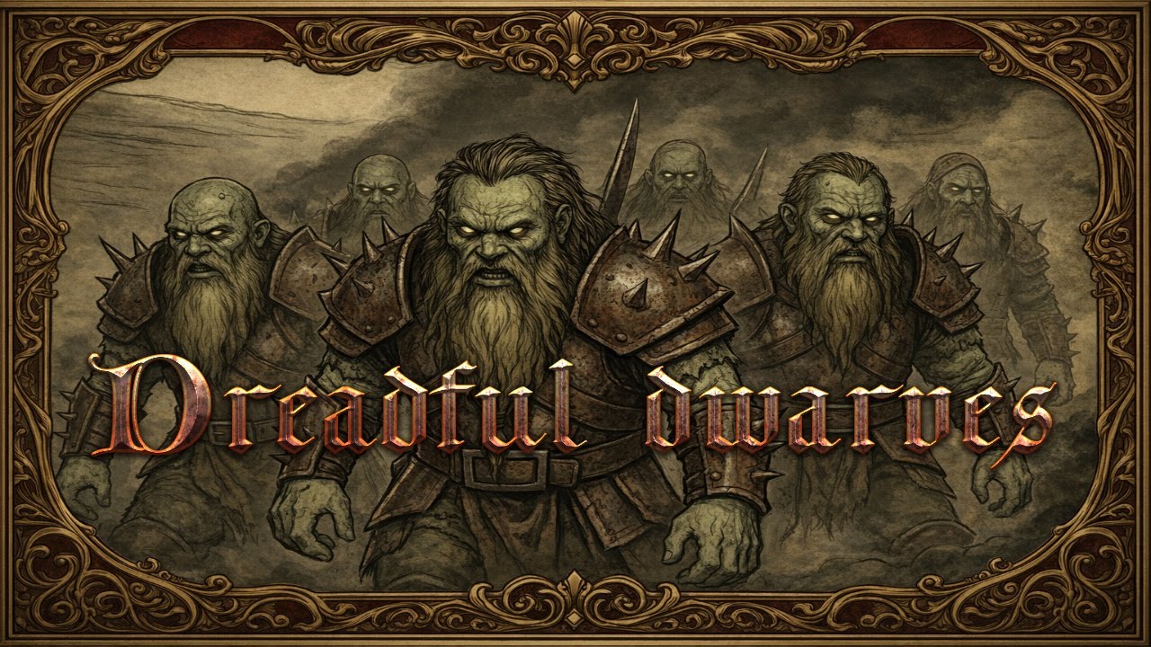 Dreadful dwarves - Chronicles of the Exilian rim (Ужасающие дворфы - Летопись Эксилийского края)