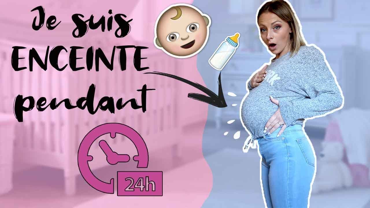 Je Suis Enceinte Pendant 24h Challenge Youtube