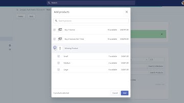 Discount rules using specific variants in Automatic Discounts app for Shopify