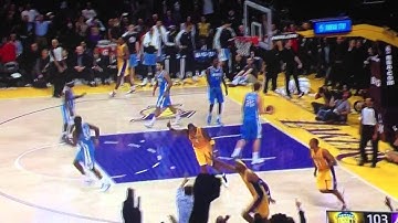Dwight Howard Hits 3 Pointer Lakers (HD)