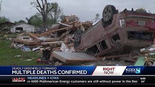 KCCI's Alyssa Gomez reports live from Greenfield after deadly tornado hits town