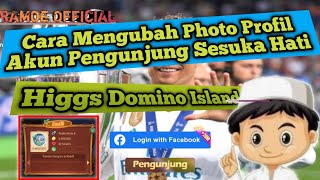 Download lagu Cara Mengubah Photo Profil Domino Akun Pengunjung Game Higgs Domino Island | Gan mp3