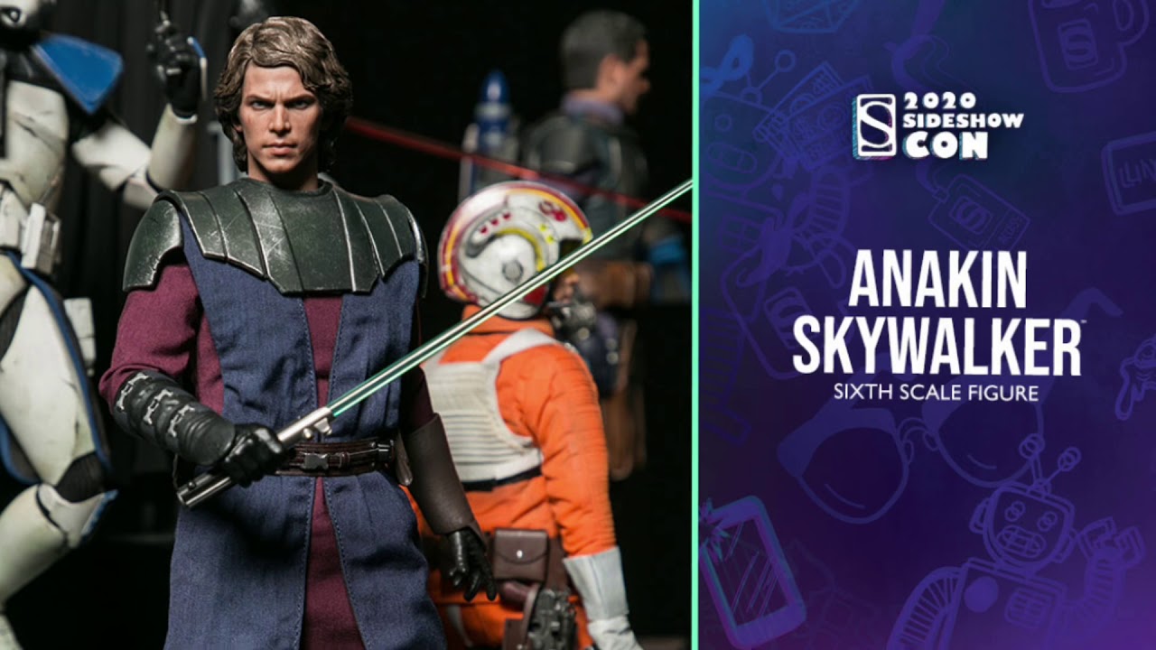 Star Wars 2020 Sideshow Con - New 1/6 Hot Toys Anakin and Obi-Wan Clone Wars Outfits!