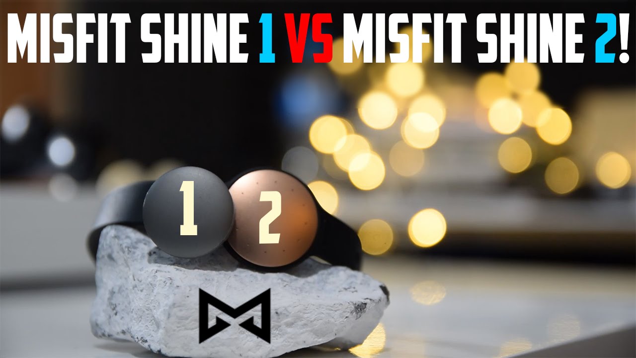 Что купить? Misfit Shine 2 против Misfit Shine 1