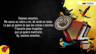 Amantes, Elder Dayán Díaz & Rolando Ochoa, Video Letra - Sentir Vallenato