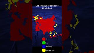 Did I Visit Your Country?(Updates) #Country #Mapping #Meme #Stickman44