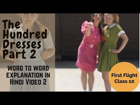 Hundred Dresses a Line In