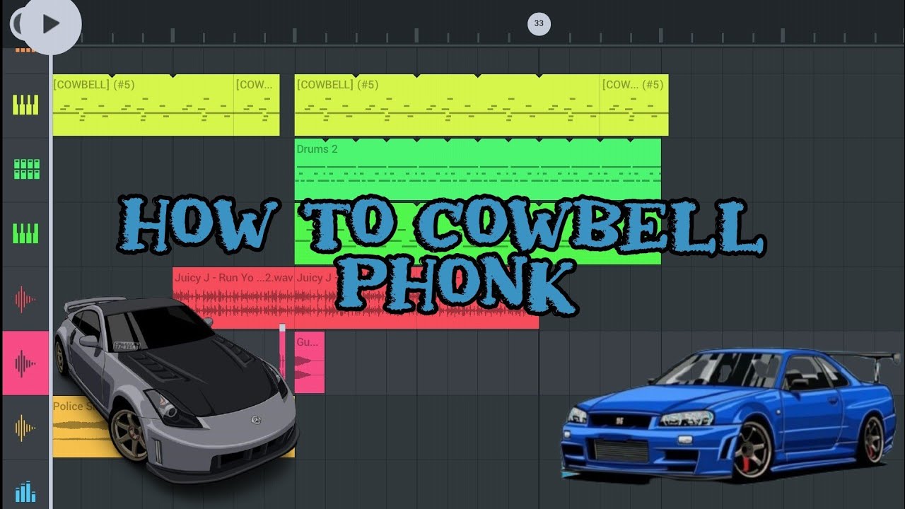 how to make cowbell phonk // in fl studio mobile YouTube