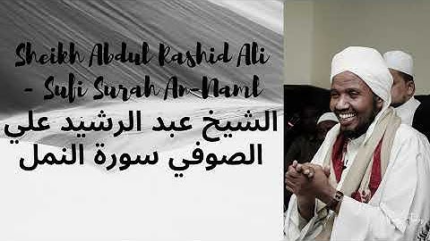 Sheikh Abdul Rashid Ali Sufi Surah An Naml --  سورة النمل