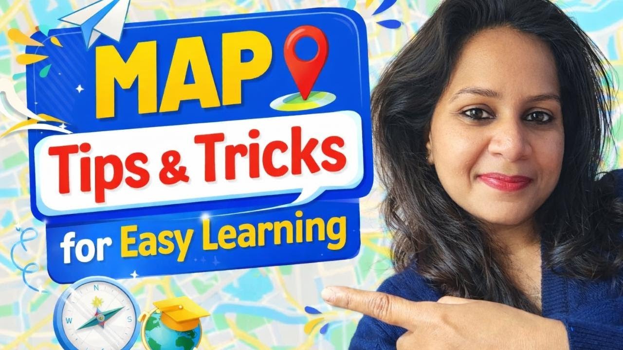 MAP Tips & Tricks 🗺️ | Learn Maps Easily & Quickly! - YouTube