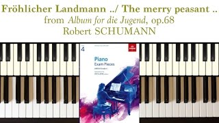 The Merry Peasant (op.68, no.10) by R. Schumann