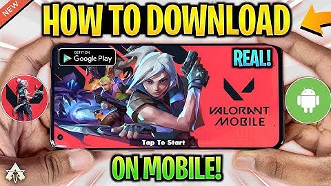HOW TO DOWNLOAD VALORANT MOBILE ON ANDROID/IOS & LOGIN - OFFICIAL VALORANT MOBILE GAMEPLAY!