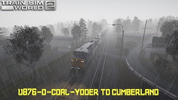 Train Sim World 2: Sand Patch Grade - U876 - D - Coal - Yoder to Cumberland