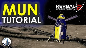 How To Land On The Mun In Kerbal Space Program 2 | Beginner