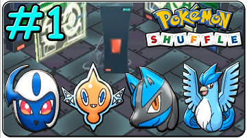 Pokémon Shuffle 100% Walkthrough (Stage EX 1,2,3 & 4)