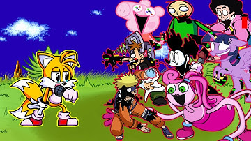 FNF - Chasing (V3) But All Pibby Characters Sings It 🎤 (Every Turn a Different Character Sings)