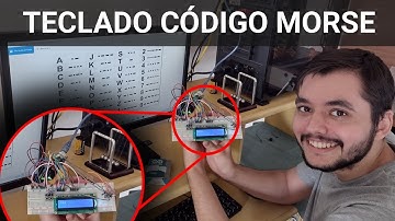 Criei um teclado Código Morse USB com arduino! INCRÍVEL!