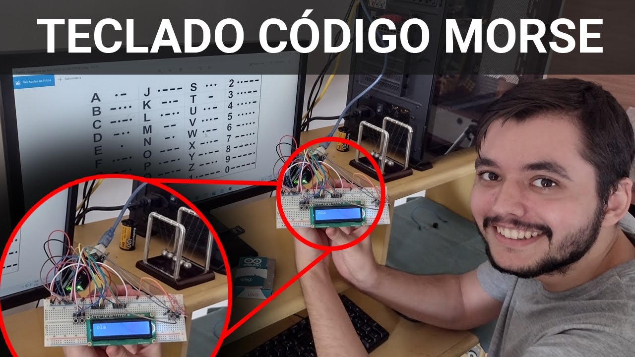 Criei um teclado Código Morse USB com arduino! INCRÍVEL! - YouTube