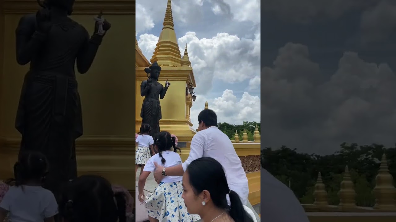 សកម្មភាពចូលរាប់បាតនៅវត្តពុទ្ធមណ្ឌលវិបស្សនាធុរៈនៃព្រះរាជាណាចក្រកម្ពុជា ខេត្តកណ្តាល