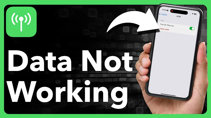 How To Fix Cellular Data Not Working On iPhone