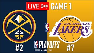 NBA LIVE! LA Lakers vs Denver Nuggets GAME 1 | April 19, 2024 | NBA Playoffs 2024 LIVE