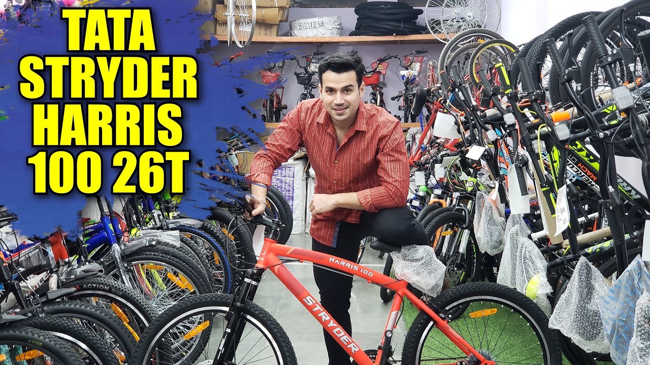 TATA STRYDER HARRIS 100 26T REVIEW BICYCLE UNDER 15K SOLID BICYCLE ASK2SAHIL