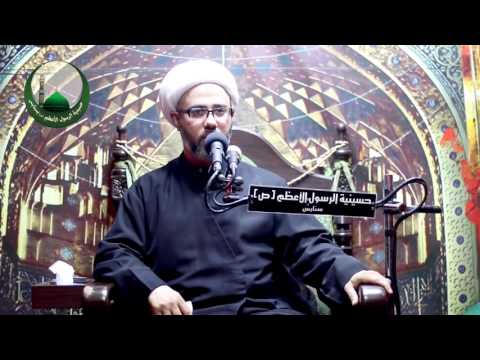 نعي ليلة سابع محرم 1437 الشيخ مصطفى الموسى