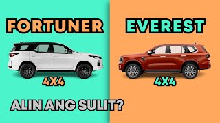 FORTUNER GRS 4X4 vs EVEREST TITANUM + 4X4