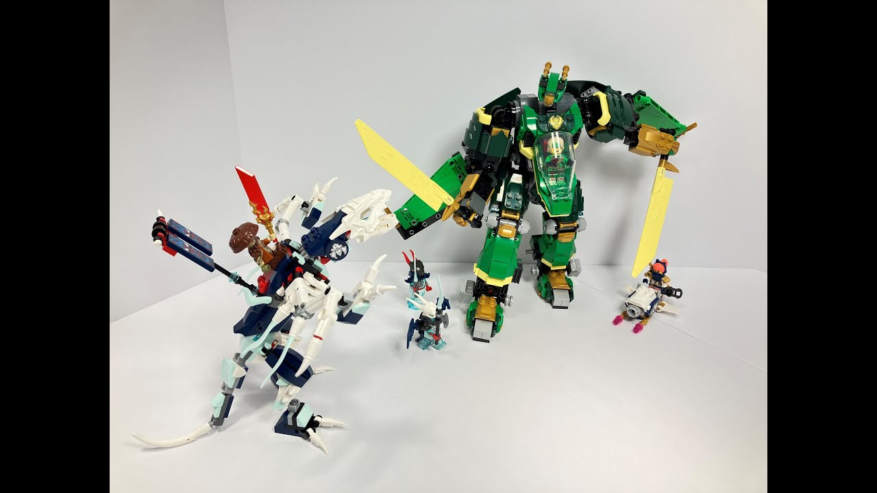 Lego Ninjago 71845 Lloyd's Jet Mech Speed Build - YouTube
