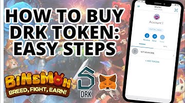 HOW TO BUY DRK TOKEN FOR BINEMON NFT GAME