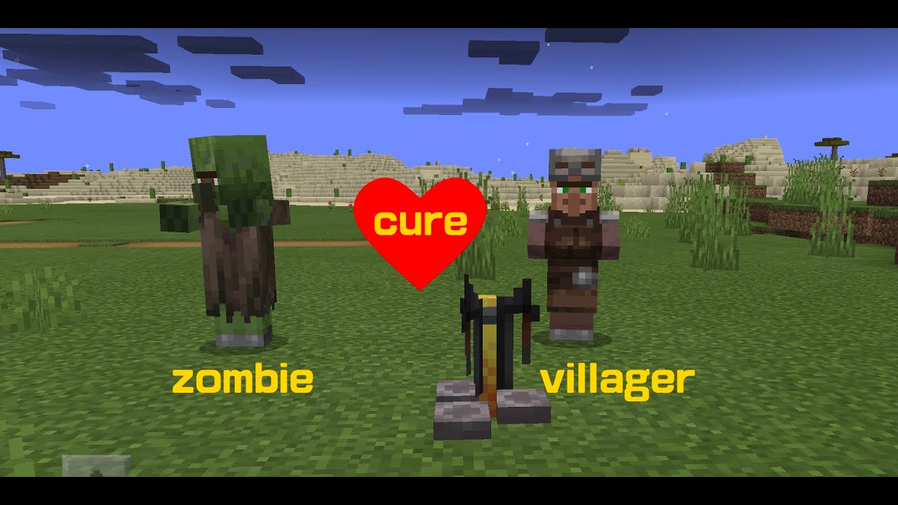 minecraft story make a splash potion of weakness to cure zombie