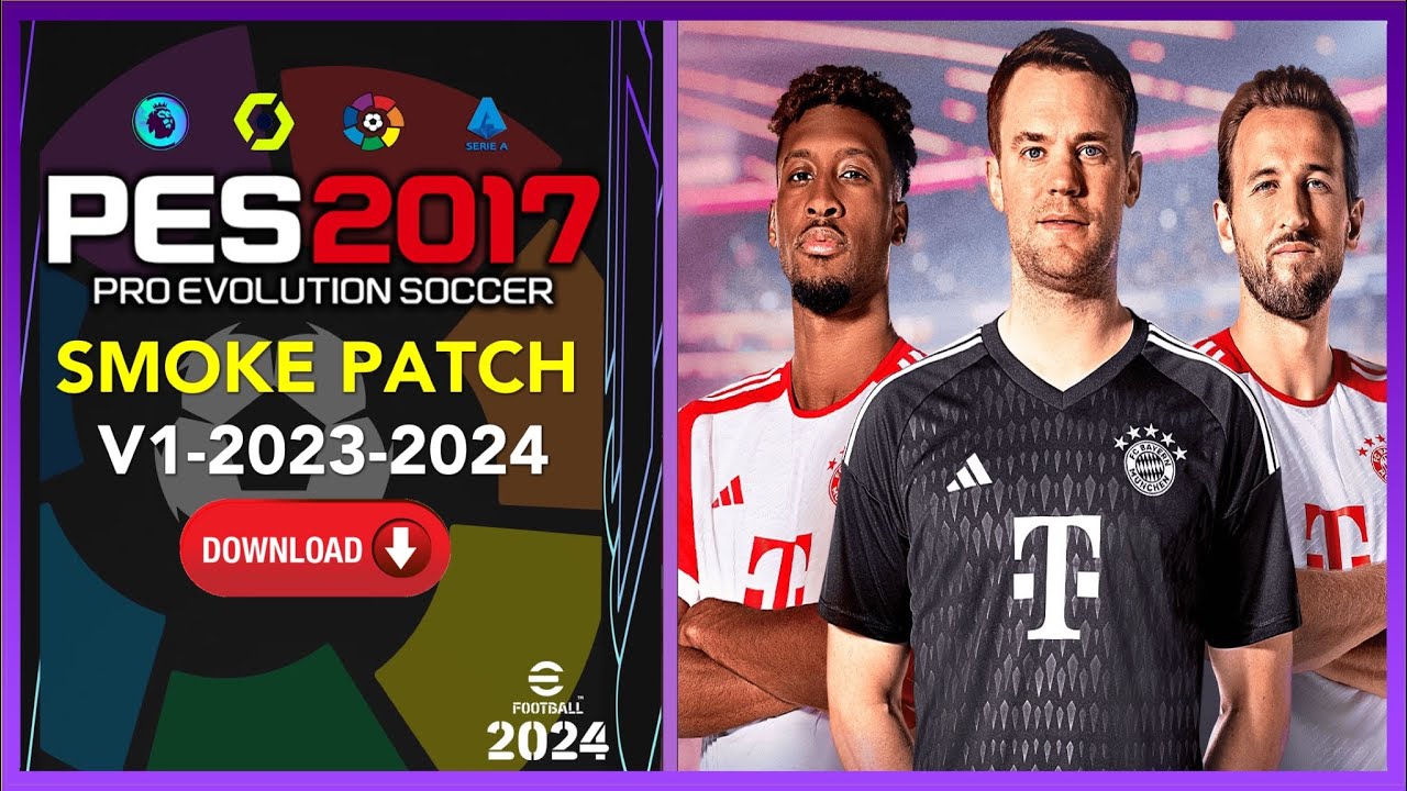 PES 2017, SMOKE PATCH V17.4 2023, 4/15/23