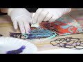 How to create your own stencil  mixed media techniques