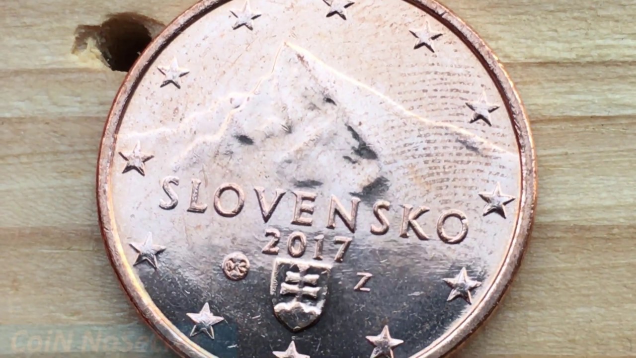 Pièce De 1 Euro Slovensko 2009 Valeur