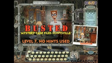 MYSTERY CASE FILES HUNTSVILLE (No Hints Used) : LEVEL 7