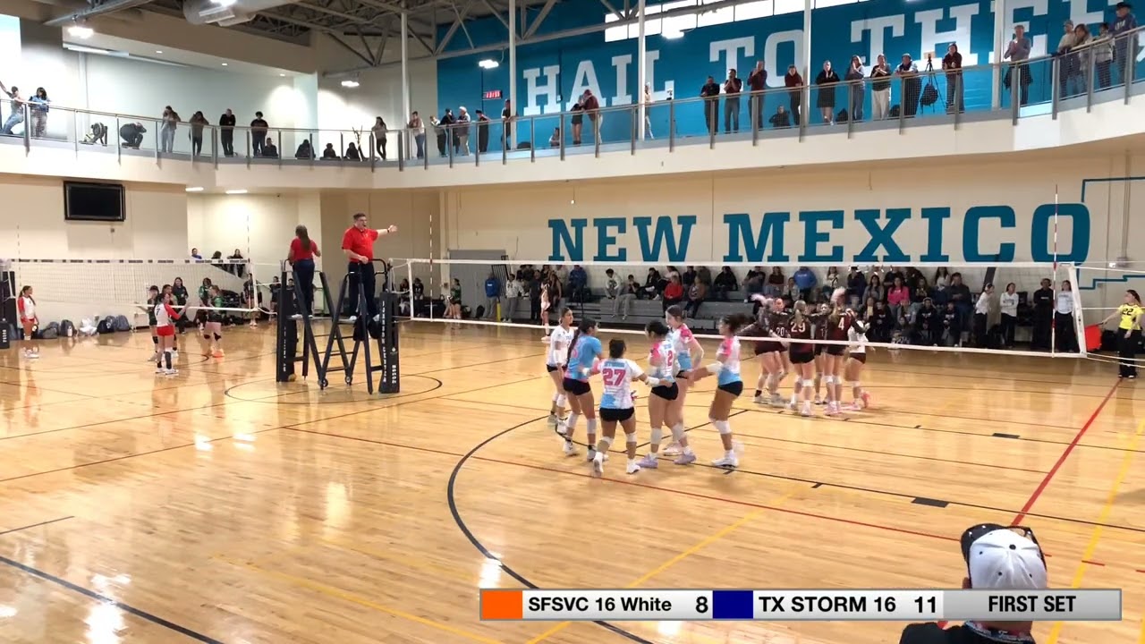 2026 - ALBQ - TX STORM 16 Smack  vs  SFSVC 16 White  set #1