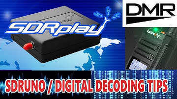 Decoding DMR with SDRuno & RSP1A Automatically + Scanning Memory Channels