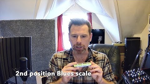 2nd position Blues scale on Harmonica