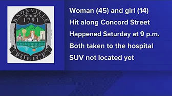 KPD: Woman, teen hospitalized after hit-and-run Saturday night near UT campus