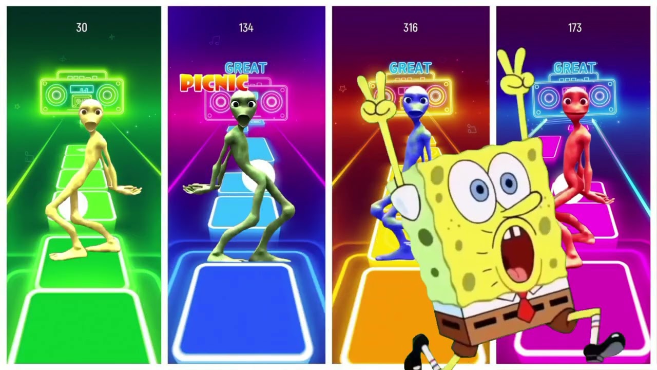 Only 1% Can Beat This | Tiles Hop 🔥Perfect Tiles Hop Run – No Miss 🎯Tiles Hop But It Gets Faster 😱