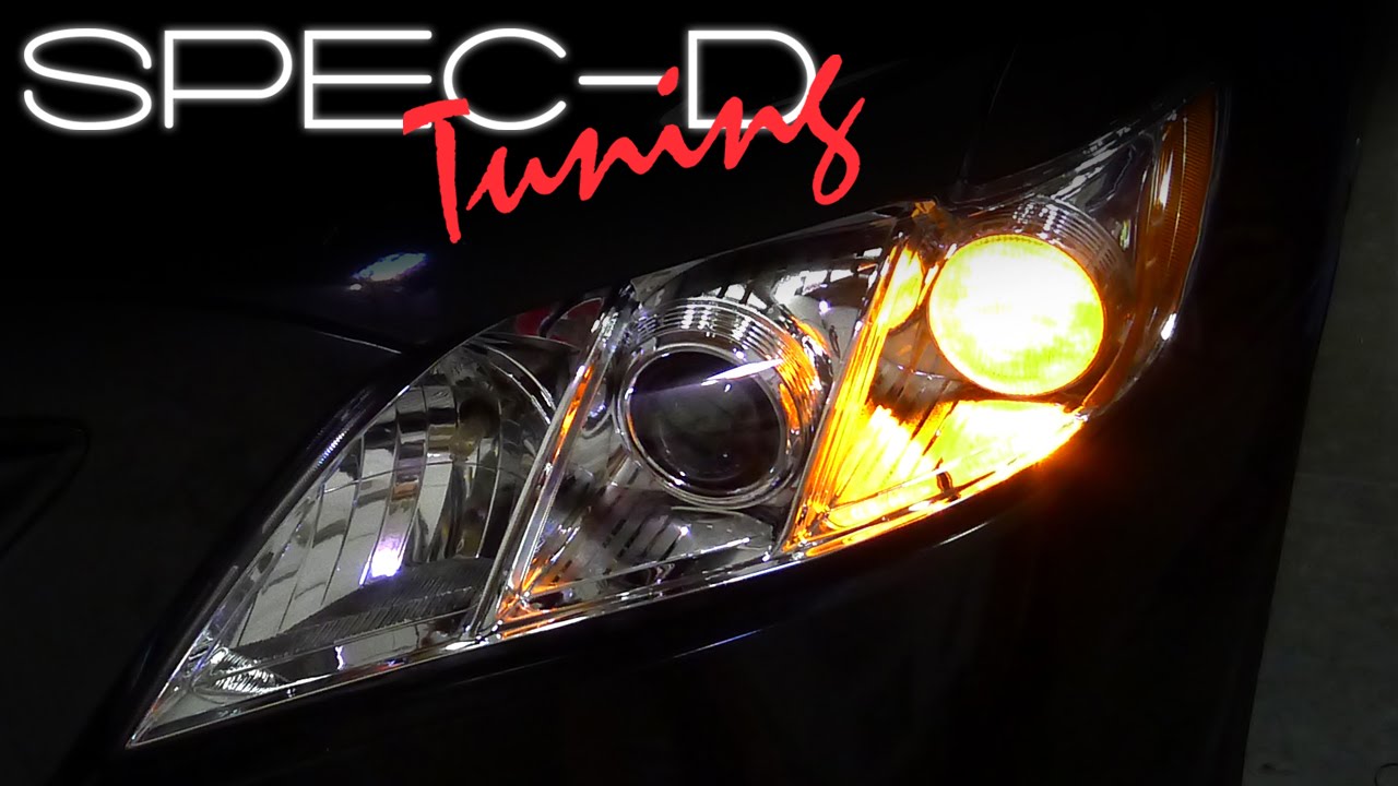 SPECDTUNING INSTALLATION VIDEO: 2007 - 2009 TOYOTA CAMRY HEADLIGHTS