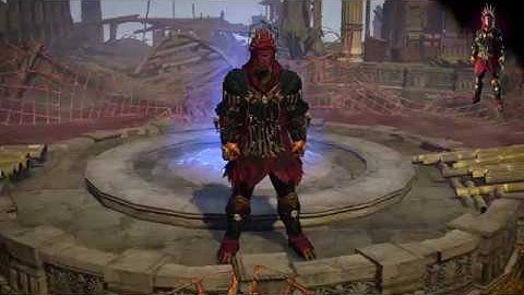 Path of Exile: Raven Armour Set