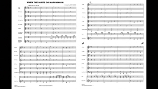 Video thumbnail of "When the Saints Go Marching In arranged by John Higgins"