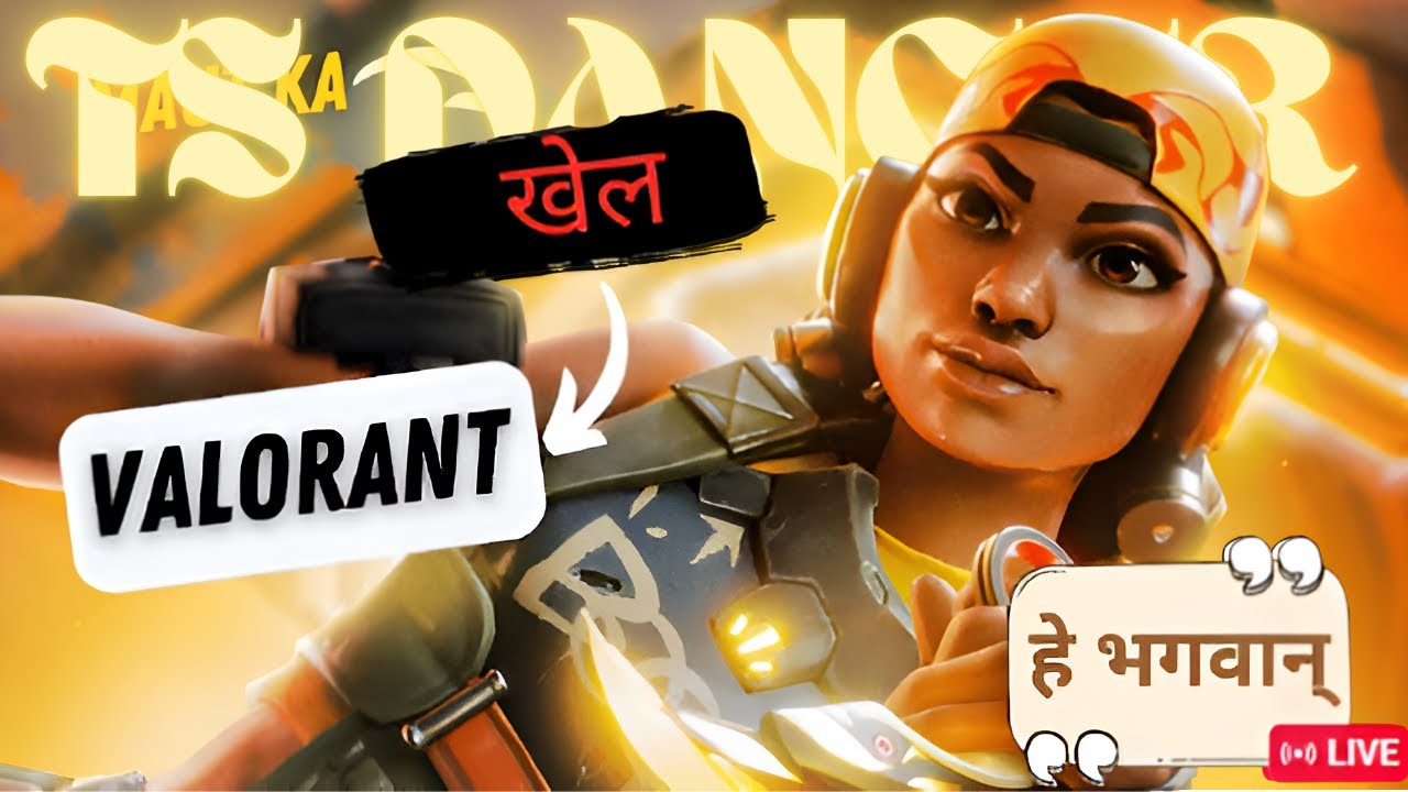 Pura Try Hard 😤 Road to Gold 3 in Valorant | TS Danger | 