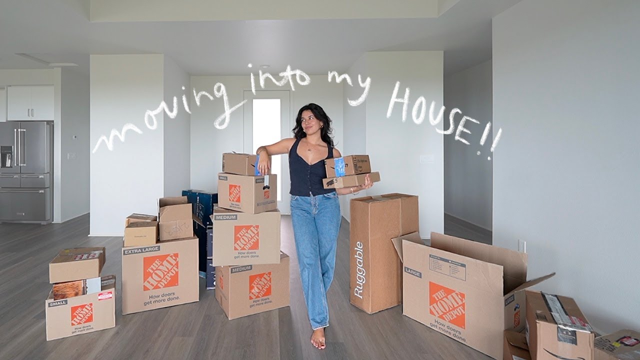 Its MOVING DAY move in with me to my new house