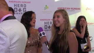 Hero Dog Awards Awards 2017 | Danica McKellar  | PopHeartsTV Red Carpet
