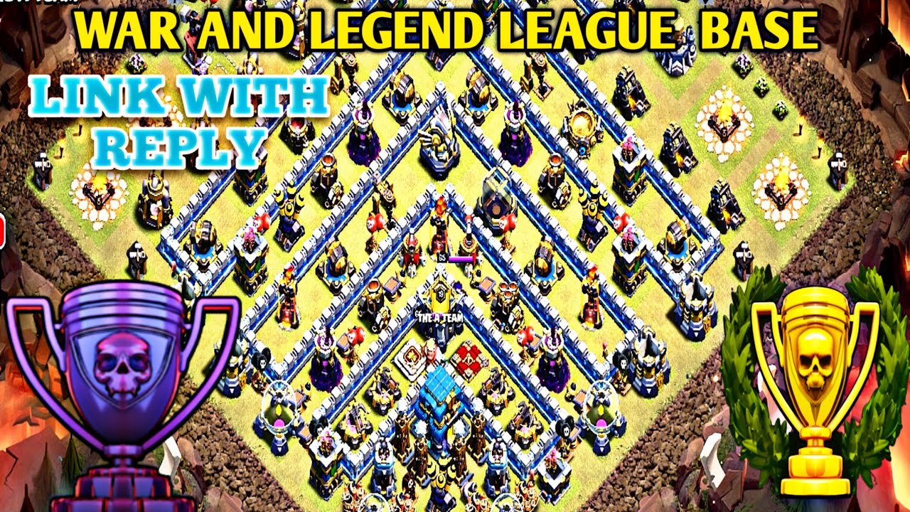 Coc legend league base and link|2019 th12 for base link|
