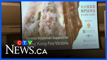 Toronto’s Chinese community come together to raise money for Hong Kong fire victims